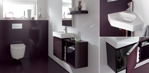 Das iCONxs trumpft mit innovativen Ideen fürs Gäste WC: Schmale Möbel und Sanitärobjekte, verkürztes WC oder platzsparendes Eck-Handwaschbecken bieten Komfort auf kleinstem Raum oder bei verwinkelten Grundrissen. Das designschöne Mobilar wird zum Blickfang in jedem Gäse WC (Keramag) Das iCONxs trumpft mit innovativen Ideen fürs Gäste WC: Schmale Möbel und Sanitärobjekte, verkürztes WC oder platzsparendes Eck-Handwaschbecken bieten Komfort auf kleinstem Raum oder bei verwinkelten Grundrissen. Das designschöne Mobilar wird zum Blickfang in jedem Gäse WC (Keramag)